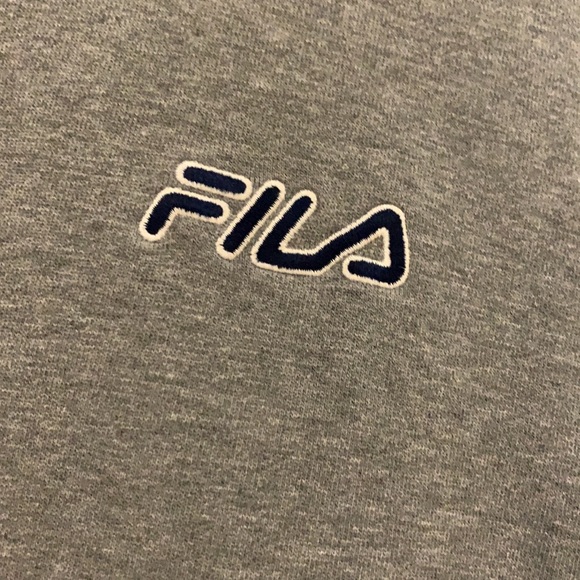 Grey FILA Hoodie - Picture 2 of 6